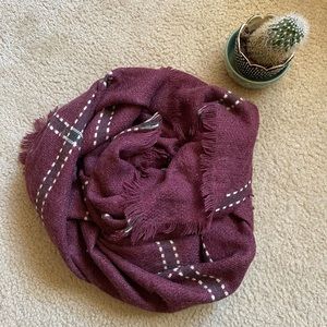 Universal Thread Purple Blanket Scarf